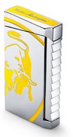 Tonino Lamborghini Il Toro Yellow Torch Flame Lighter
