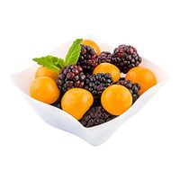 White Plastic Bowl, Aqua Bowl, Wavy Bowl - 6 oz - Premium Plastic - Disposable Plastic Bowls Great for Parties and Catered Events - 100ct Box - Restaurantware