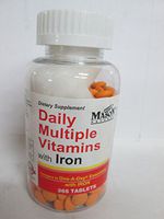 Mason Vitamins Mason Daily Multiple Vitamins With Iron Tablets