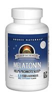 Source Naturals Sleep Science Melatonin 5 mg Peppermint Flavor - Helps Promote Sleep - 100 Lozenge Tablets