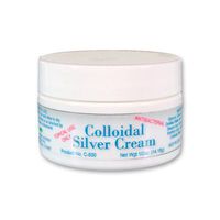 Colloidal Silver Cream, Antibiotic Moisturizing Cream, 1/2 oz