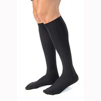 BI113117 - Bsn Jobst Knee-High Mens CasualWear Compression Socks Medium, Black