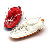 Aon-MX Cigarette Stuffer Machine Electric, Powerful Cigarette Maker, Tobacco Injector Machine 2 Pieces (Red, White)