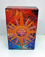 Fujima Sun Design King Size Auto Open Button Cigarette Case