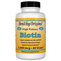 Healthy Origins Biotin 5, 000 MCG, 60 Count
