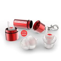 EarPeace HD Concert Ear Plugs - High Fidelity Hearing Protection for Music Festivals, DJs & Musicians (Small, Red Case)