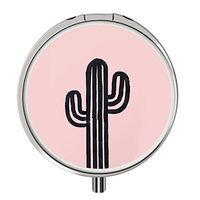 Pill Cases Metal,Custom Round Medecine Case Medecine Bottle Mini Travel Pill Vitamin Decorative Box Case Holder