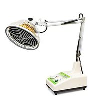 TDP Lamp With Large 7" Head - TDP Far Infrared Lamp For Mineral Heat Therapy - Great For Pain Relief, Arthritis, Inflammation, Sore Muscles and Etc - Desktop Light Therapy Lamp With Changeable Head