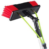 INTBUYING 8m Water Fed Pole For Window & Solar Panel Cleaning Tool with Brush & Squeegee