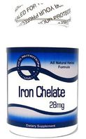 Iron Chelate 28mg 200 Capsules ^GLS