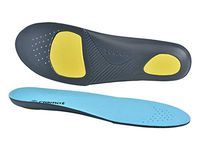 riemot Mens Orthotic Sport Insoles, Full Length Inner Soles with Arch Support, Metatarsal and Heel Cushion for Plantar Fasciitis Relief Blue Size 13-14/EU 46-47