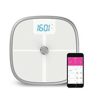 Bluetooth WiFi Smart Scale Body Analyzer,8 Body Statistics Measurement, 16 User Recognition, Baby Weighing