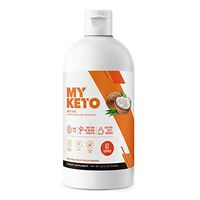 MyKeto Natural MCT Oil derived from Coconut Oil - 32oz | Ketogenic, Paleo, and Vegan Diet Approved Non-GMO | Formulated for Brain Focus, Energy and Supports Fat Loss - Great in Coffee and Smoothies