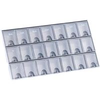 Kylin Express Portable Travel First-Aid Kit Medicine Storage Box Pill Sorter Container Gray