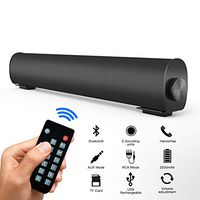 Sound Bar, Soundbar for TV Computer with Home Theater TV Triangle Speaker Bar with Remote Control, TF Home Theater Surround Sound Speakers for TV/PC/Phones/Tablets TV A