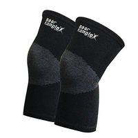 Bear KompleX Compression LITE Neoprene Knee Sleeves, Support for Workouts & Running. Sold in Pairs-Crossfit Training, Weightlifting, Wrestling, Squats & Gym Use 4mm Thick, Options for Both Men & Women