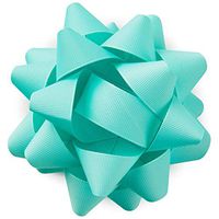 Hallmark Aqua Blue Grosgrain Ribbon Gift Bow