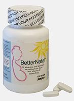 BetterNatal Prenatal Vitamins with 16 Vitamins & Minerals, Recommended Nutrition Support for Before, During, After Pregnancy, Gluten Free, Feel The Difference!