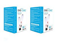 ONE-CARE 100 count Blood Glucose Test Strips, Precision Sugar Measurement for Diabetics, Monitor Your Diabetes (2 boxes of 50 each)