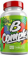 Vitamin B Complex By Peak Body Nutrition - Active High Potency B 100 Complex - Supports Brain & Immune Health And Boost Physical Energy From All 8 B Vitamins - Daily B Complex Multivitamin 120 Tablets