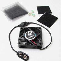 USA Premium Store 2.5" 9V MINI COOLING FAN KIT for Mascot Costume Cosplay 9 Volt Battery Portable