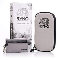 RYNO Smell Proof Travel Stash Bag W/Combo Lock - Comes with Smaller 100% smell proof Pouch for on the go ! This Container provides Odorless Storage for Herbs, Pipe and all your Smelly Accessories