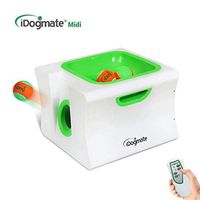 IDOGMATE Big Dog Ball Launcher, Tennis Ball Thrower (Big Dog Ball Launcher) (White and Green)