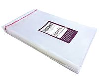 Wowfit 200 CT 5x7 inches Clear Cello Cellophane Plastic Bags, Re-Sealable Self-Sealing Cello Bags Great for Cookies, Decorative Wrappers, Party Favors, Candy and More (5 x 7 inches)