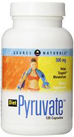 Source Naturals Diet Pyruvate 500mg, 120 Capsules