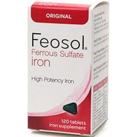 PACK OF 3 EACH- FEOSOL ORIGINAL 120TB