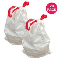 Think Crucial PK Durable Garbage Bags Fit Simplehuman« Size B, 6L / 1.6 Gallon (20 Pack)