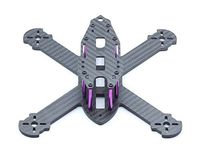 Usmile 210mm 4mm Thickness X Style Carbon Fiber Quadcopter Frame Kit Mini Quad FPV Quad Quadcopter Like QAV-X 210 QAV-X 250 Suit for 1806 2204 brushless Motor 5" Props HS117 RunCam Swift