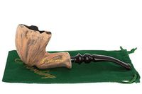 Nording Signature Black Smooth Tobacco Pipe - TP2562