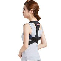 DONGBALA Posture Correctors, Back Shoulder for Bone Injury Correction Straighten Upper Back Slouching Corrective Invisible Breathable and Comfortable for Men and Women,S