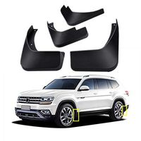 Mud Flaps Kit for 2018 2019 Volkswagen VW Atlas Mud Splash Guard Front and Rear 4-PC Set by TOPGRIL