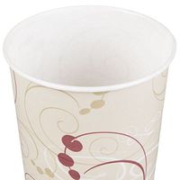 SOLO Cup Company Waxed Paper Cold Cups, 16 oz., Symphony Design - Includes 20 packs of 50 each.