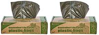 Stout by Envision G3036B80 Eco-Degradable Plastic Trash Bag, 20-30gal.8mil, 30 x 36, Brown (Box of 60) (2-(Pack))