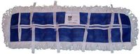 Zephyr 23824 Nylon Dura-Waxer Flat Mop Heads, 24" Length x 5" Width (Pack of 6)
