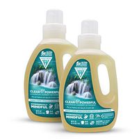 Hiketron 5X Ultra Concentrated Liquid Laundry Detergent, 6 Enzymes, Clear & Powerful Unscented - 2 Pack (80 fl oz, 108 Loads)