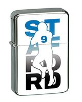 Hat Shark Football Sports Athletic Player KGM Thunderbird Vintage Lighter - High Polish Chrome (Stafford #9)
