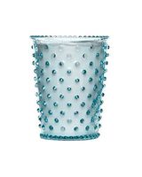 Rain #77 Hobnail Glass Candle, 16 oz by Simpatico