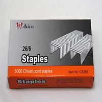 Akiles ABM 26/6 Premium Heavy Duty Staples - 5000pk [Office Product]