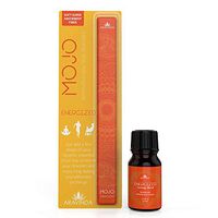 ARAVINDA MOJO Energized Aromatherapy Slap Bracelet Diffuser 100% Natural Energizing Essential Oil Blend – Therapeutic Grade Aromatherapy Oils to Promote Self Confidence & Boost Energy – Orange…