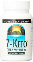 Source Naturals 7-Keto DHEA Metabolite (100 MG 60 Tablets)