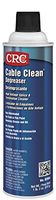 CRC Cable Clean High Voltage Splice Cleaner Plus Heavy Duty Liquid Degreaser, 18 oz Aerosol Can, Clear