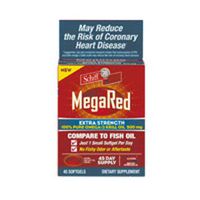 SCHIFF VITAMINS MEGA RED,EXTRA STRENGTH, 45 SGEL