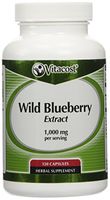 Vitacost Wild Blueberry Extract -- 1,000 mg per serving - 120 Capsules