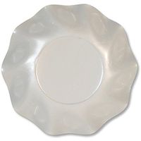 Sophistiplate Pearly White Petalo Deep Bowls, 10-Pack