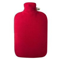 YUN Eco-Friendly Water-Filled Hot Water Bottle 2L Large Hand Warmer Three Colors Optional (Color : Red)