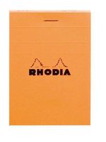 Pack of 5 Rhodia Top Staplebound Pocket Notepad (3 X 4) Orange